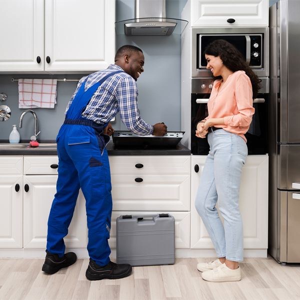 how long does it typically take to complete cooktop repair services in Farnham NY